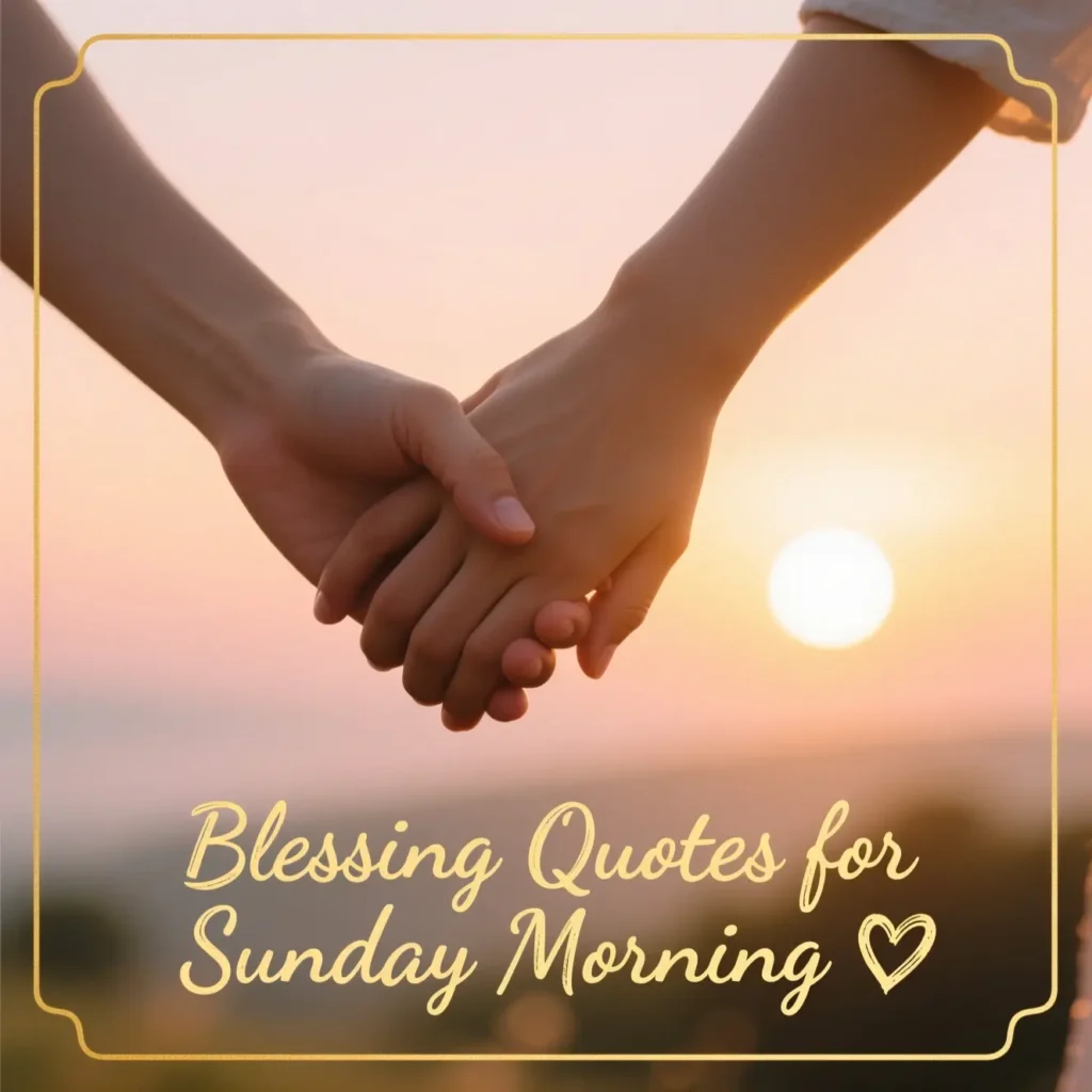Blessing Quotes for Sunday Morning