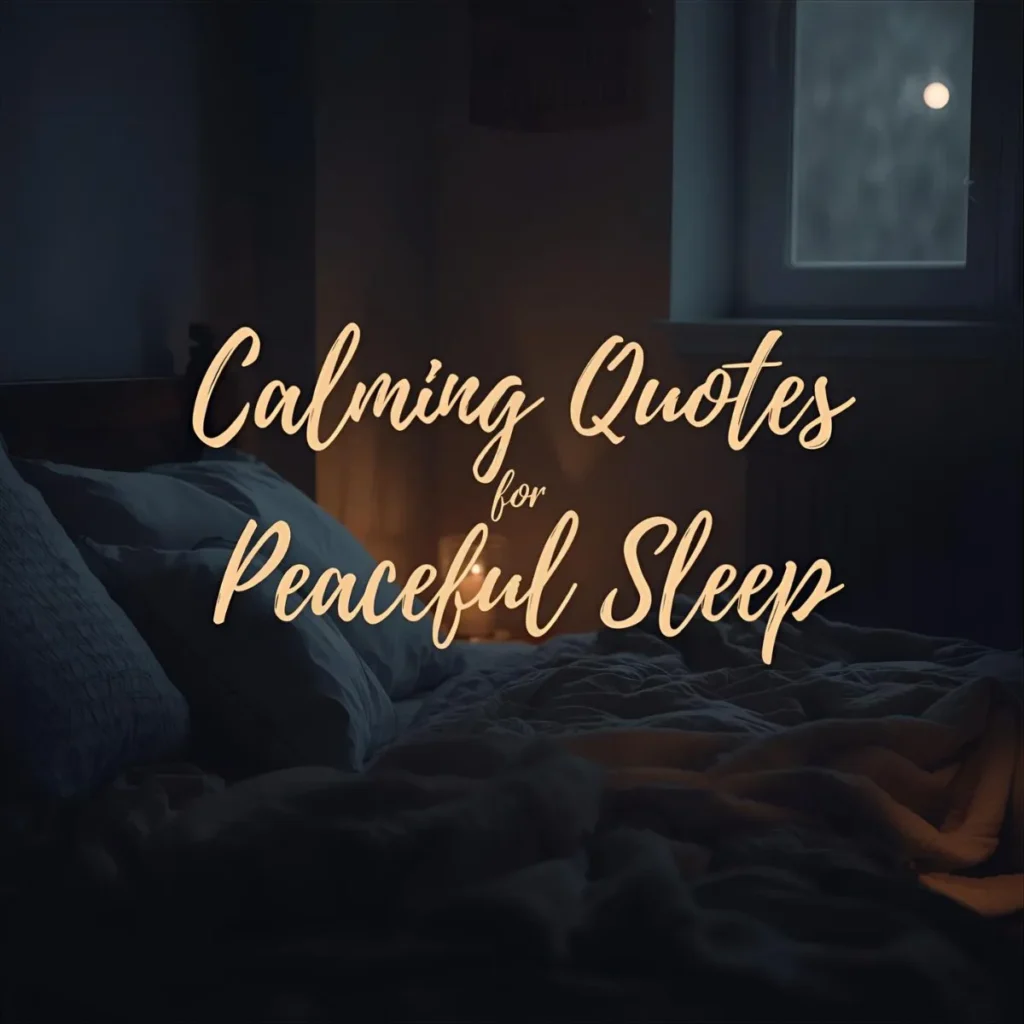 Calming Quotes for Peaceful Sleep