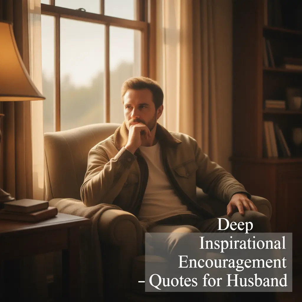 Deep Encouragement Quotes for Husband