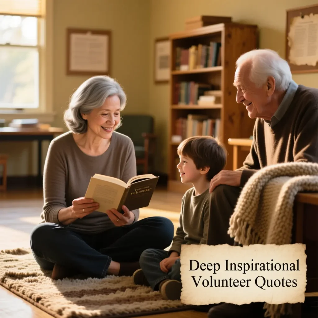 Deep Inspirational Volunteer Quotes