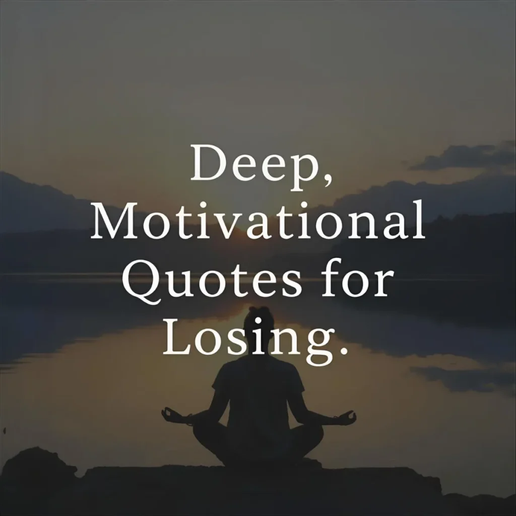 Deep Motivational Quotes for Losing Weight