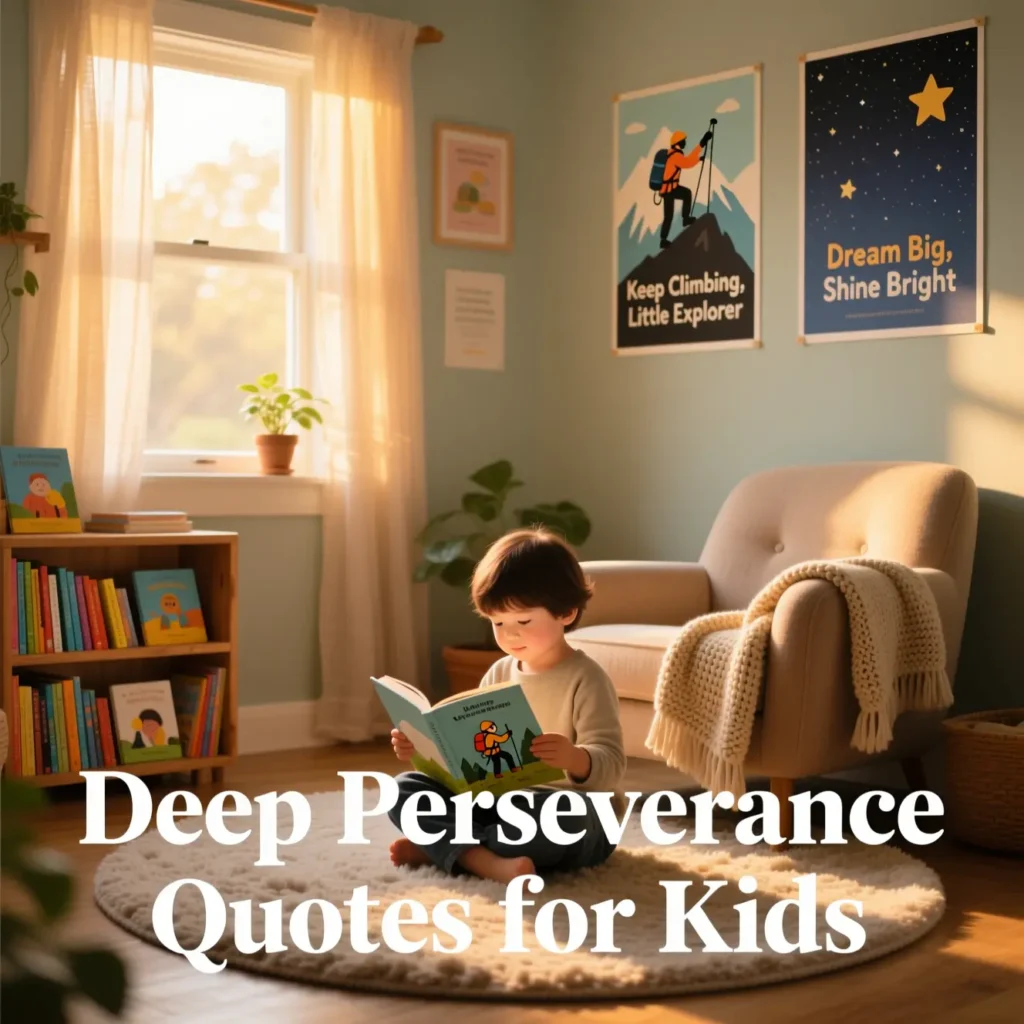 Deep Perseverance Quotes for Kids