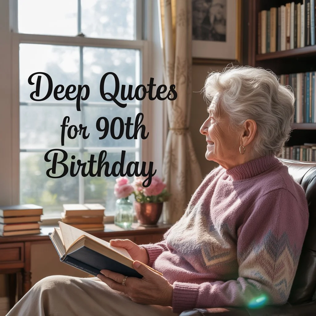 Deep Quotes for 90th Birthday
