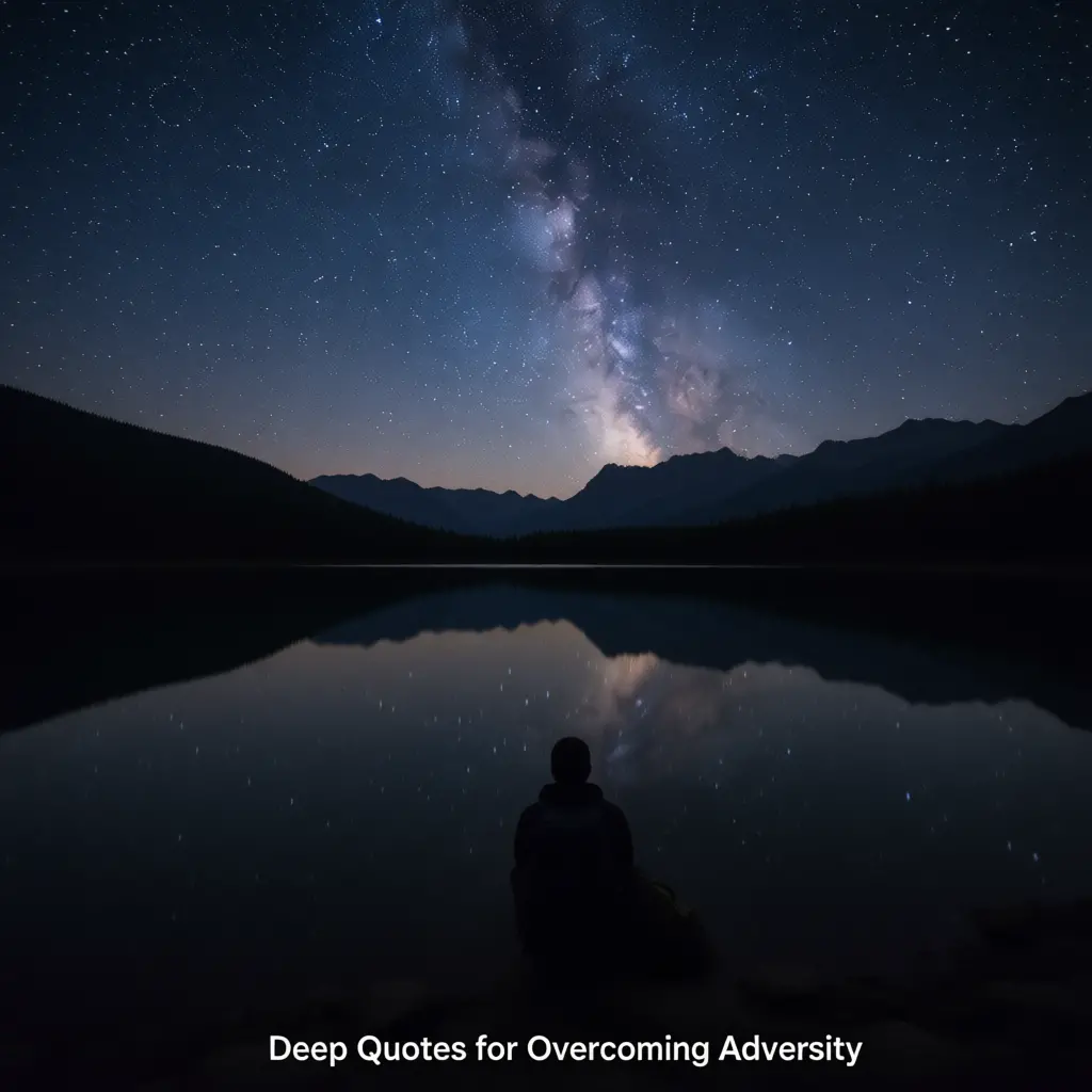 Deep Quotes for Overcoming Adversity