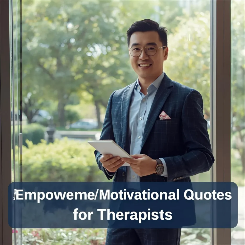Empowering Motivational Quotes for Therapists