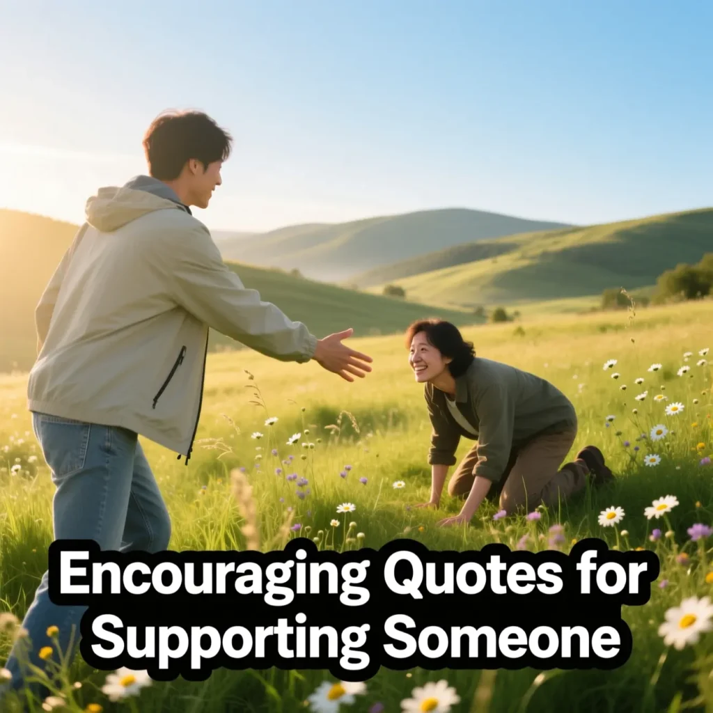 Encouraging Quotes for Supporting Someone 
