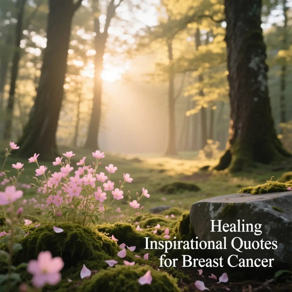 Healing Inspirational Quotes for Breast Cancer