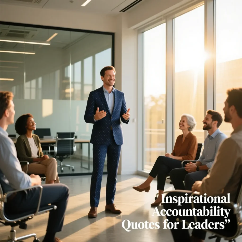 Inspirational Accountability Quotes for Leaders