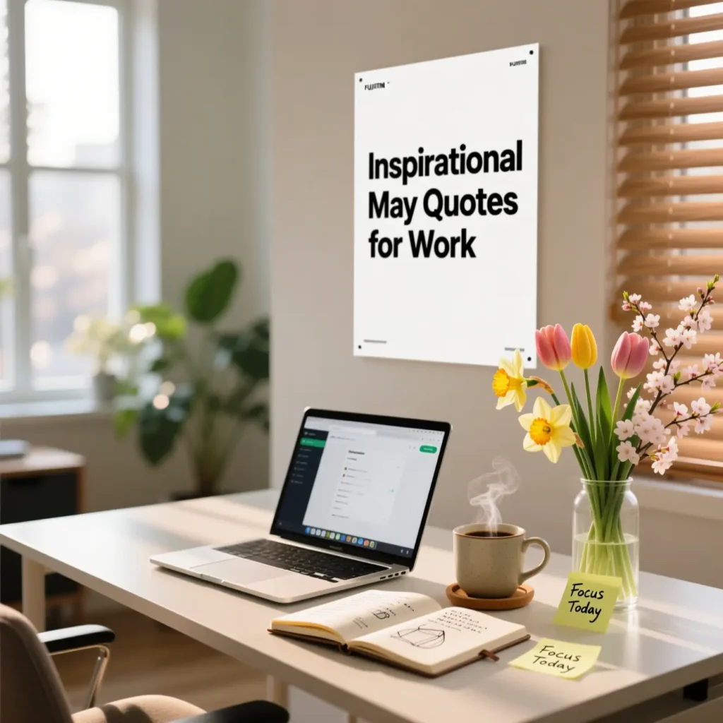 Inspirational May Quotes for Work 