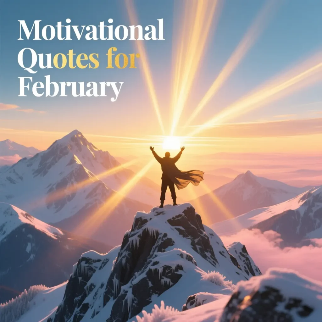 Inspirational Motivational Quotes for February