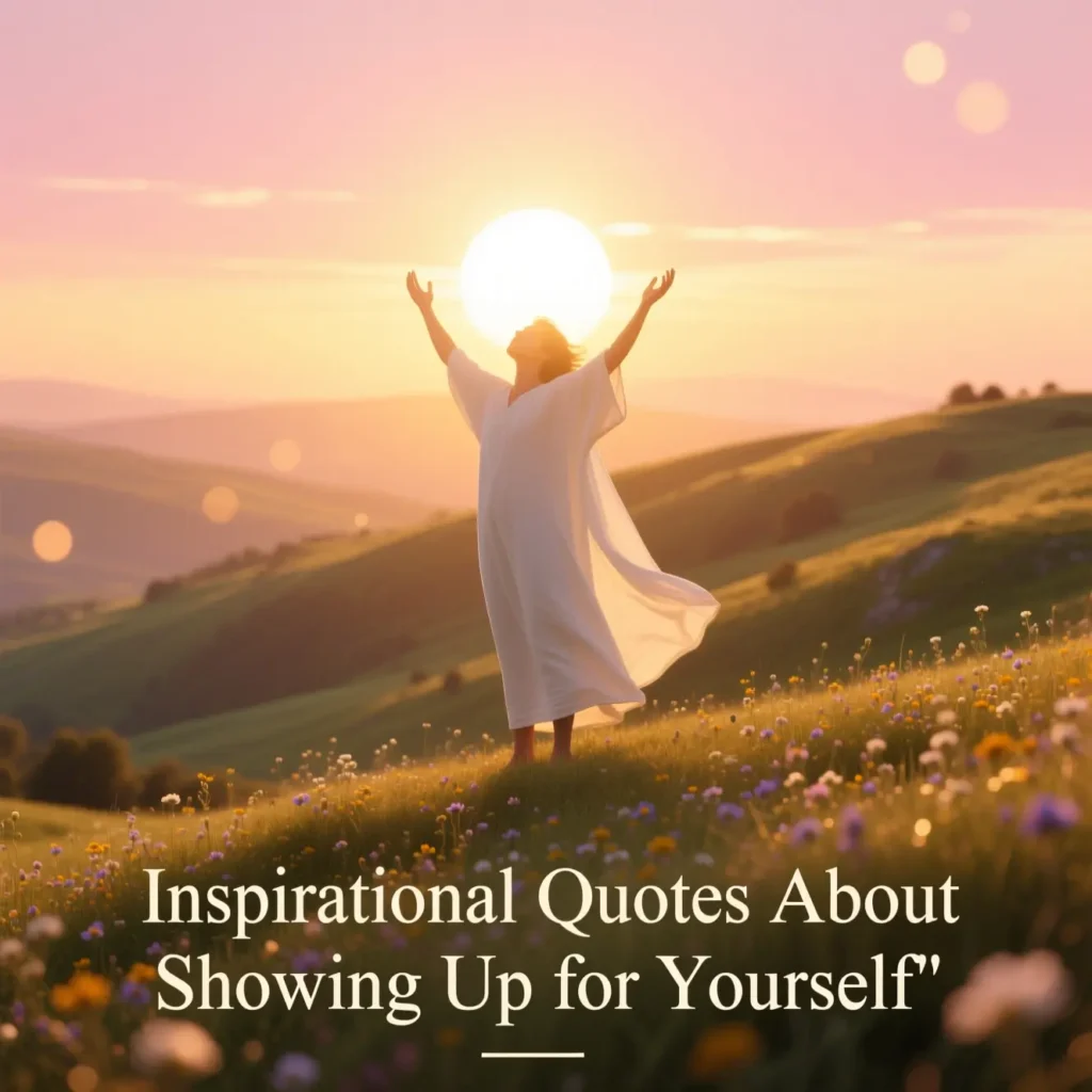Inspirational Quotes About Showing Up for Yourself