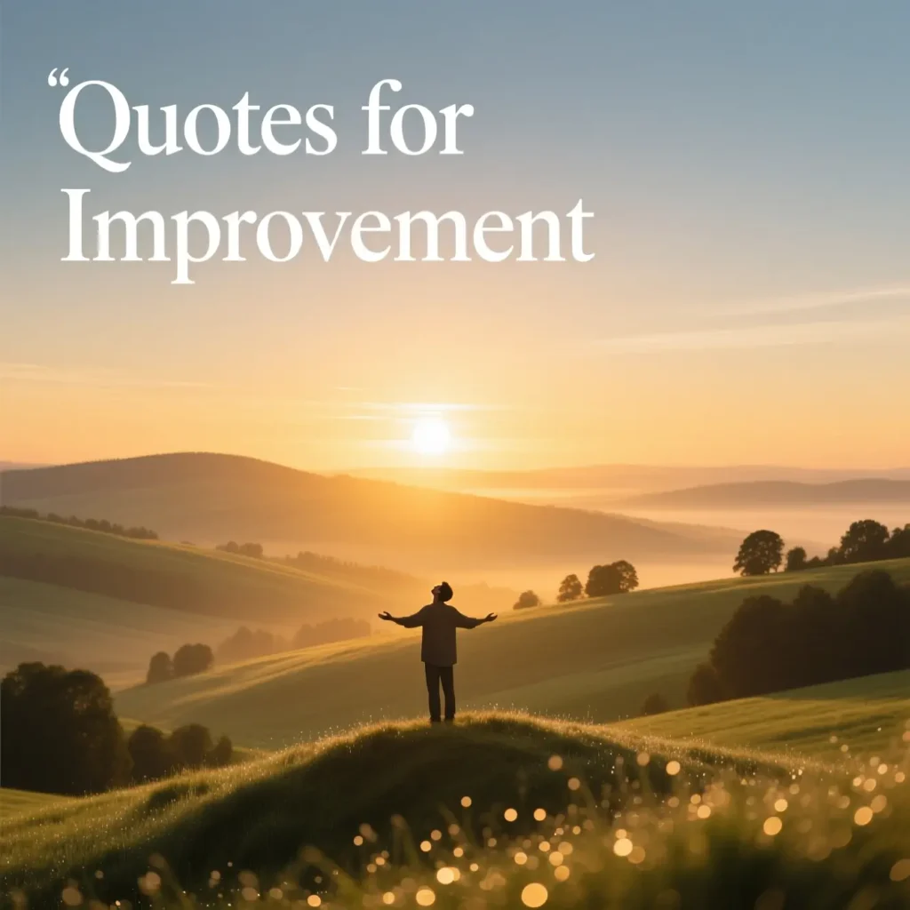 Inspirational Quotes for Improvement