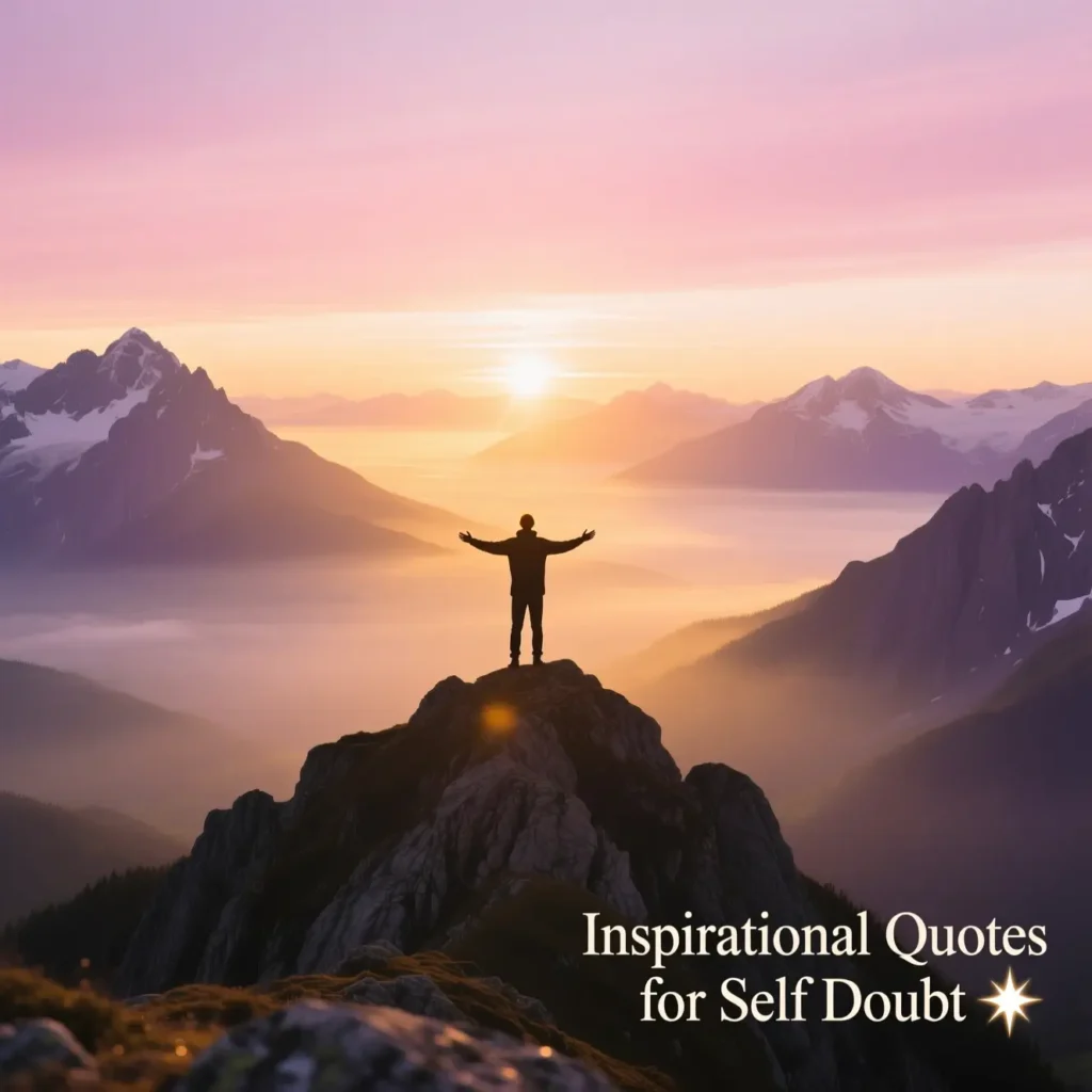 Inspirational Quotes for Self Doubt