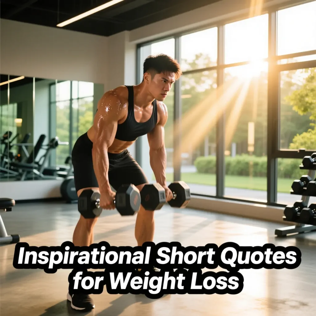 Inspirational Short Quotes for Weight Loss 