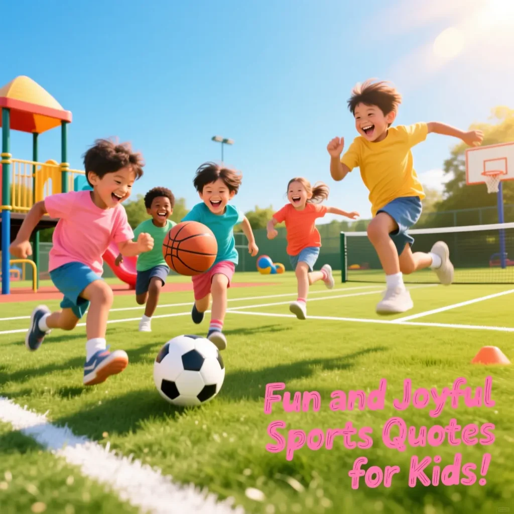 Joyful Sports Quotes for Kids 