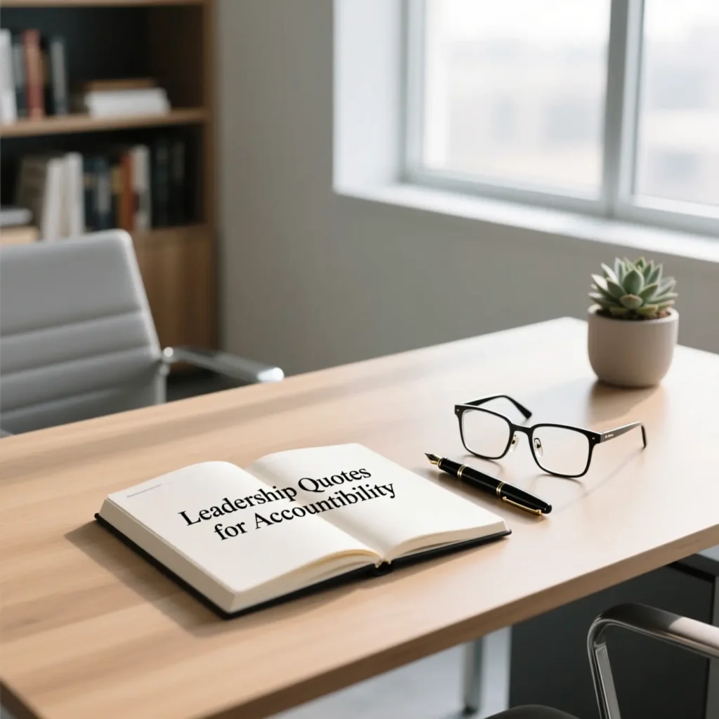 Leadership Quotes for Accountability