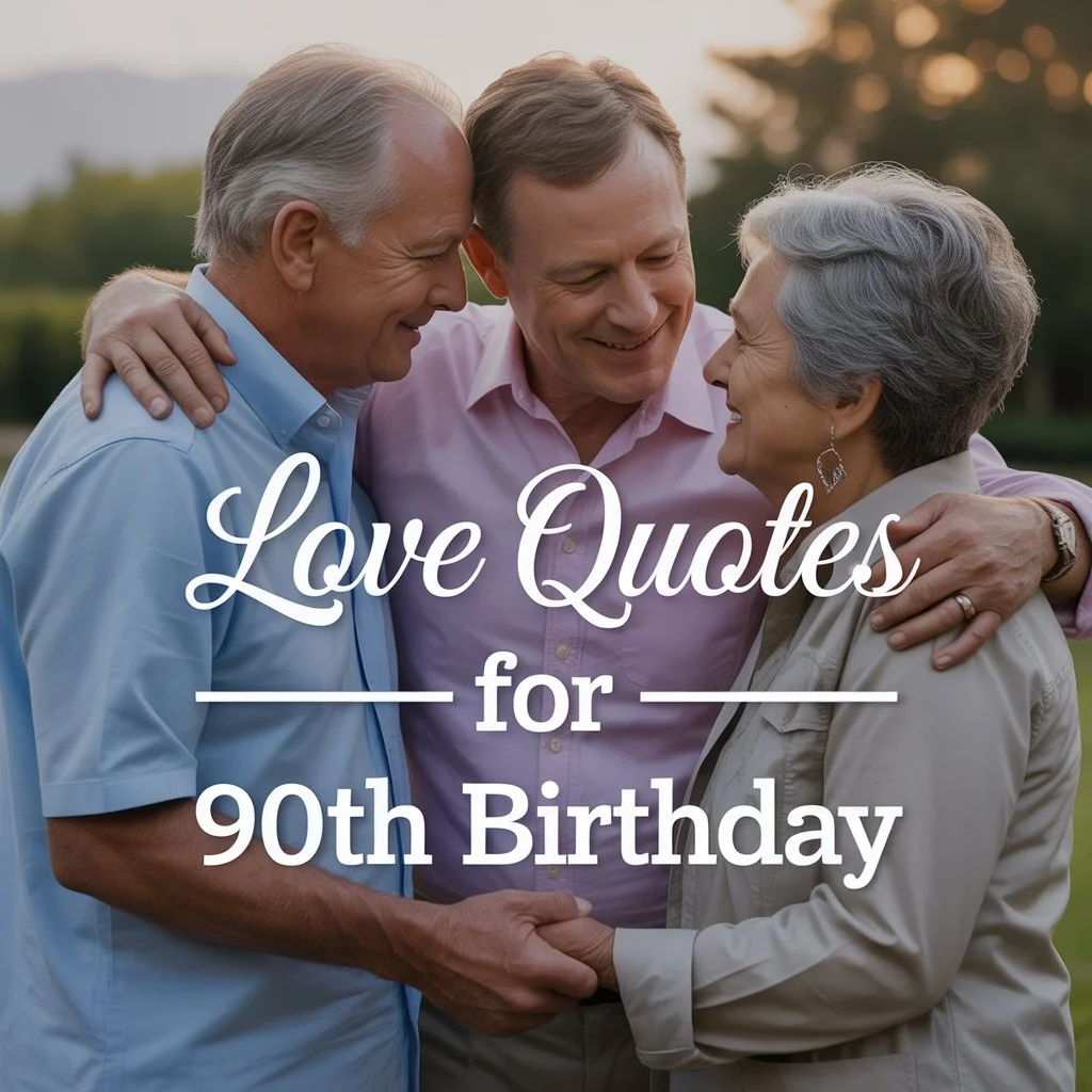 Love Quotes for 90th Birthday