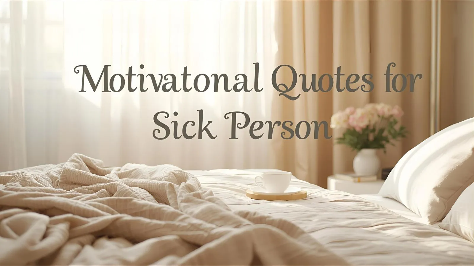 Motivational Quotes for Sick Person