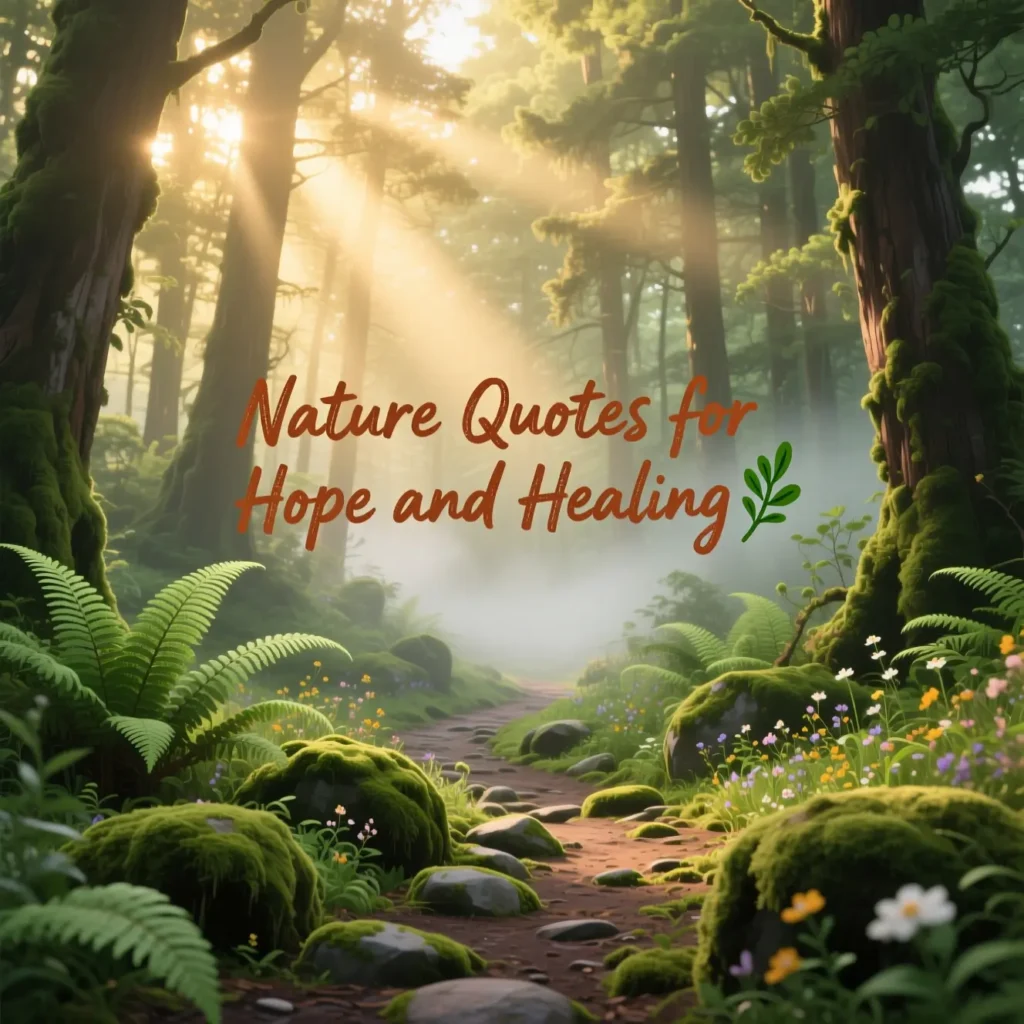 Nature Quotes for Hope and Healing 