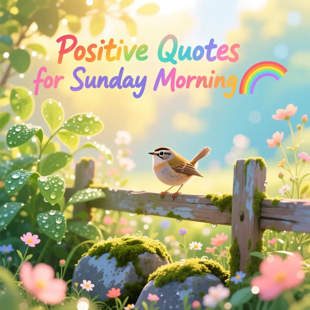 Positive Quotes for Sunday Morning