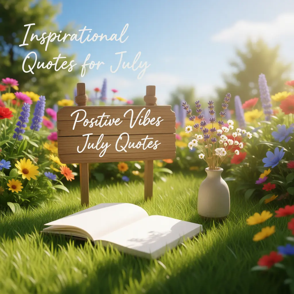 Positive Vibes July Quotes 