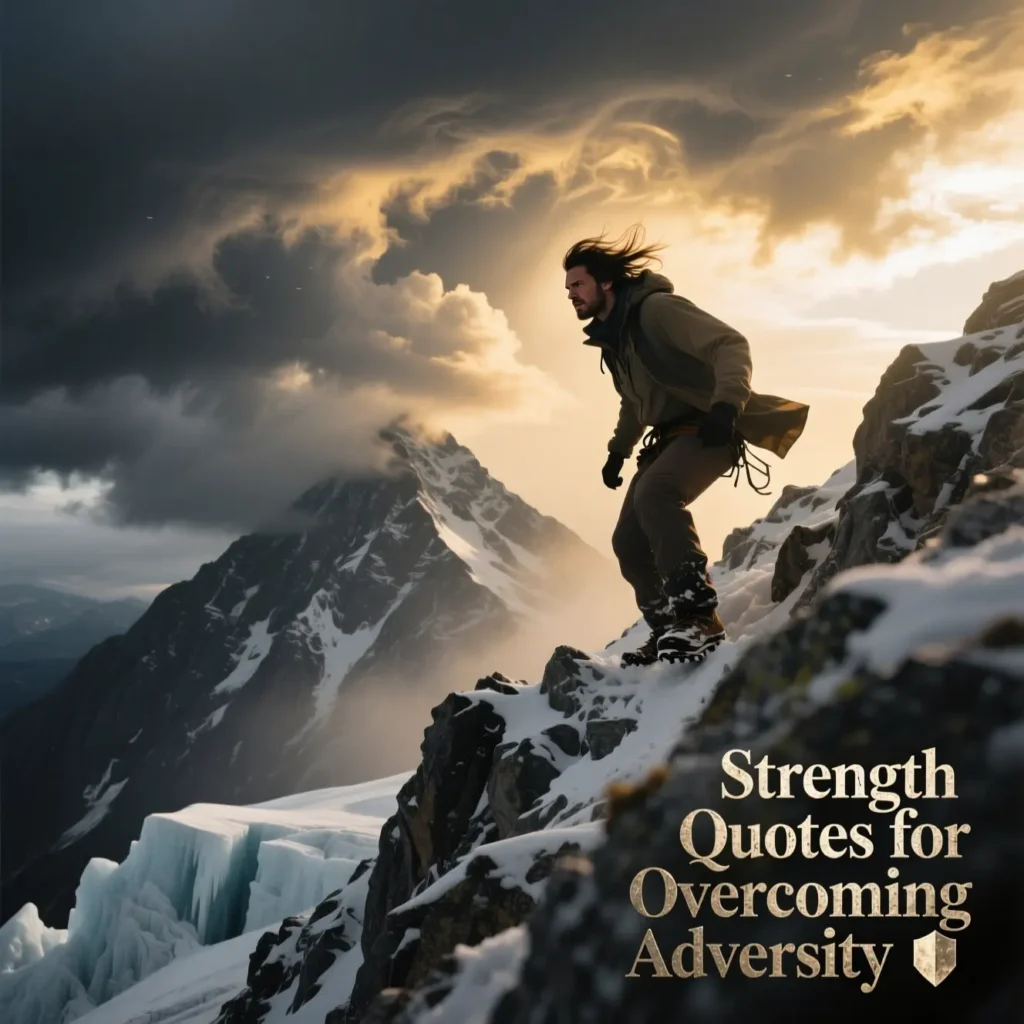 Strength Quotes for Overcoming Adversity