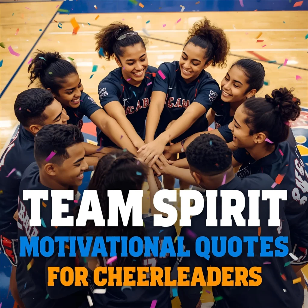 Team icon Motivational Quotes for Cheerleaders