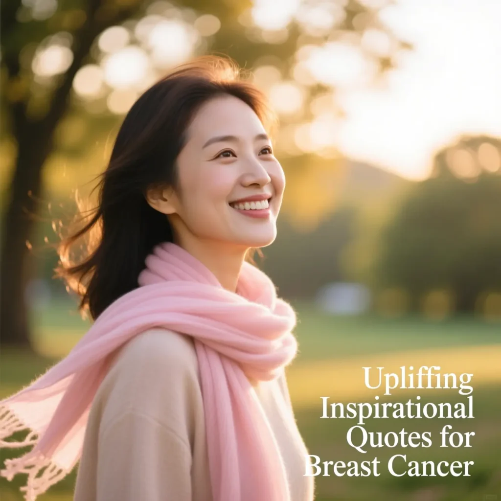 Uplifting Inspirational Quotes for Breast Cancer