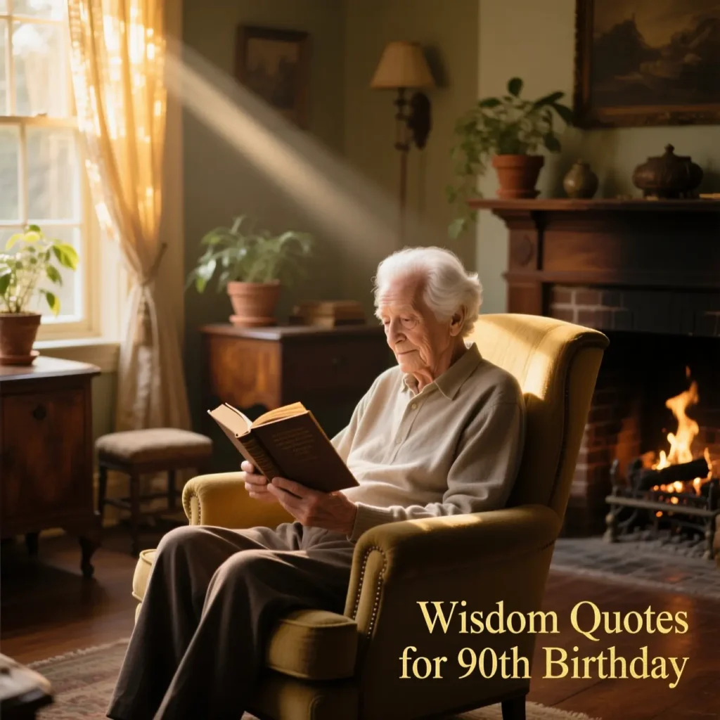 Wisdom Quotes for 90th Birthday