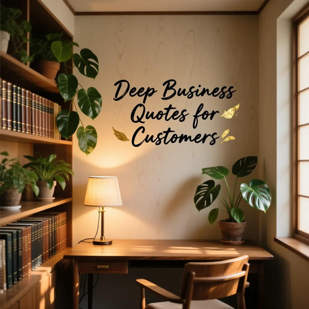 Deep Business Quotes for Customers