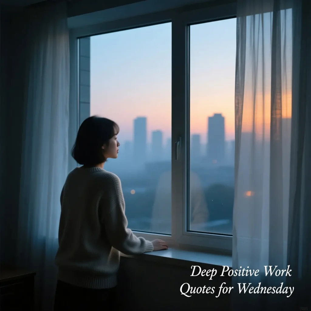 Deep Positive Work Quotes for Wednesday 