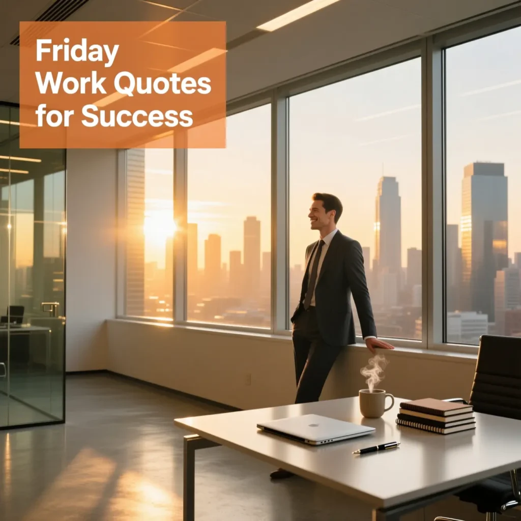 Friday Work Quotes for Success