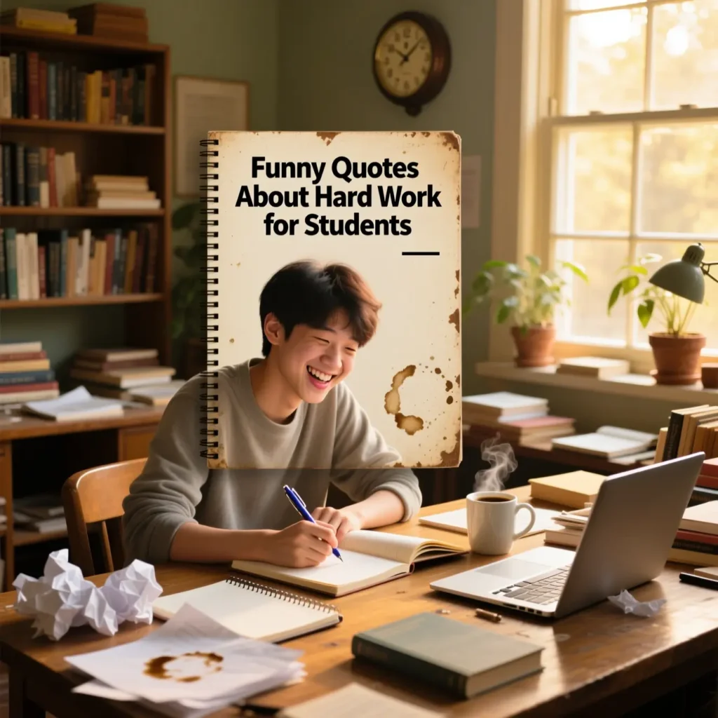 Funny Quotes About Hard Work for Students