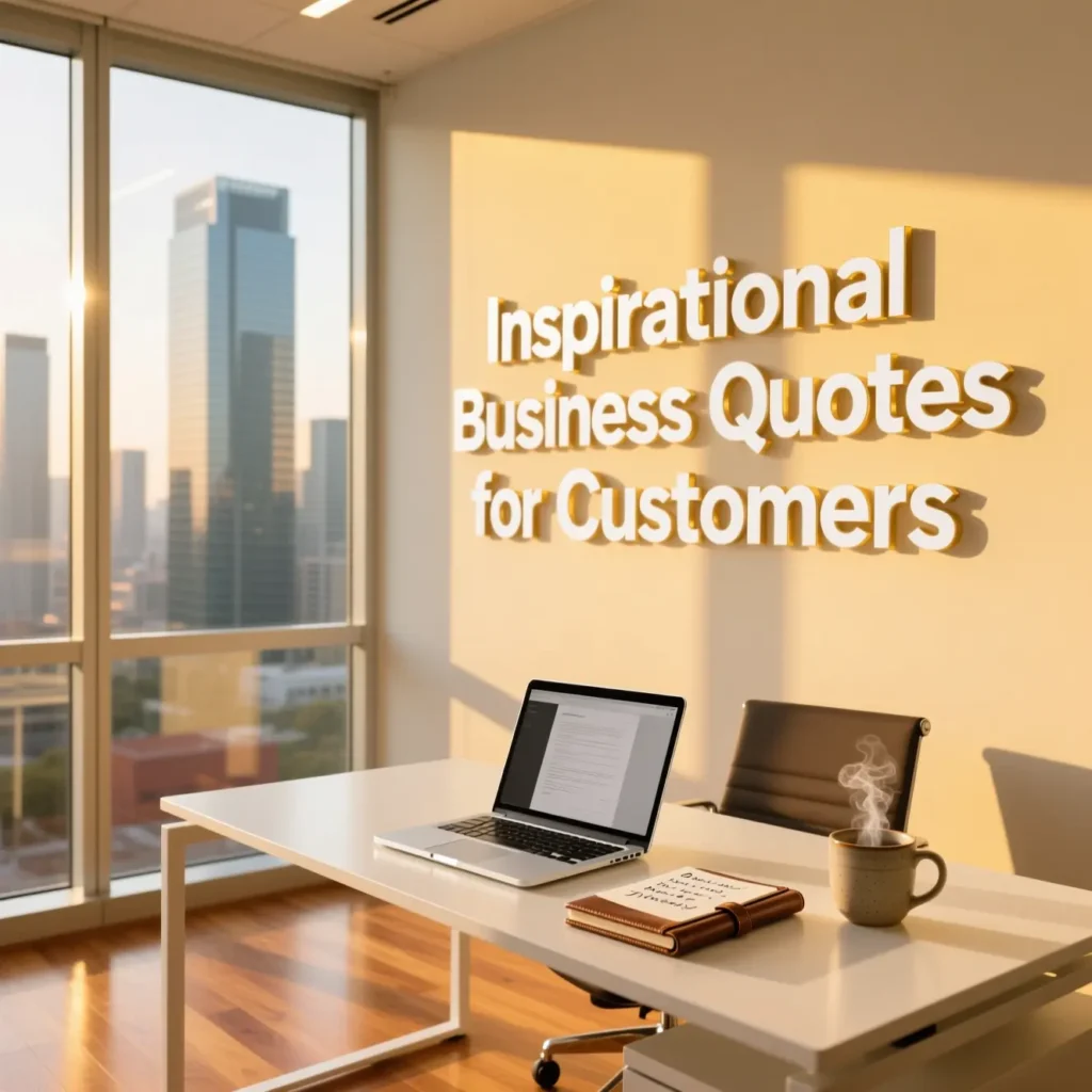 Inspirational Business Quotes for Customers