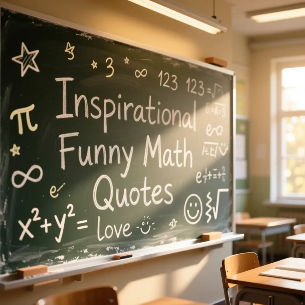 Inspirational Funny Math Quotes 