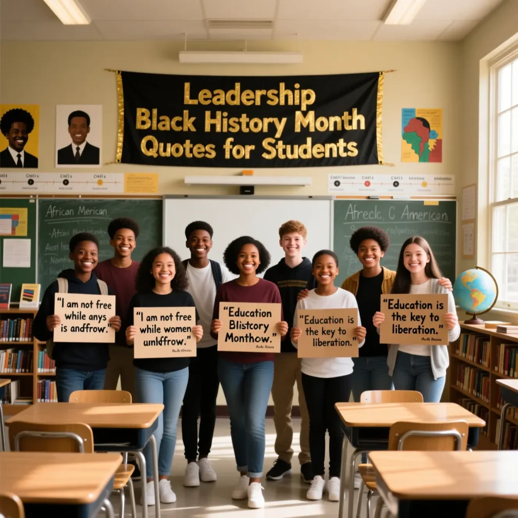 Leadership Black History Month Quotes for Students