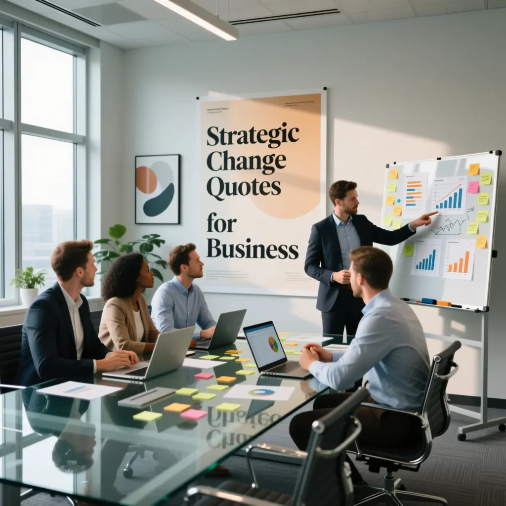 Strategic Change Quotes for Business